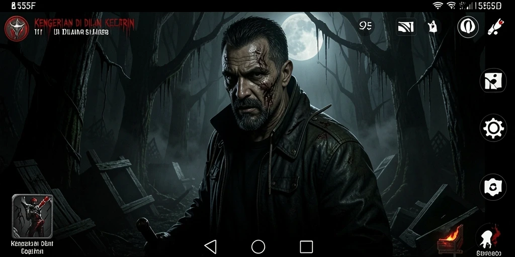 Gameplay menegangkan di dalam kegelapan penuh misteri.