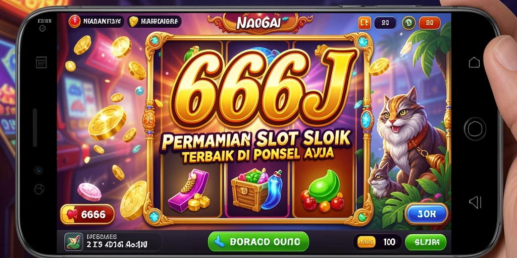 Screenshot gameplay slot dengan visual yang menawan.