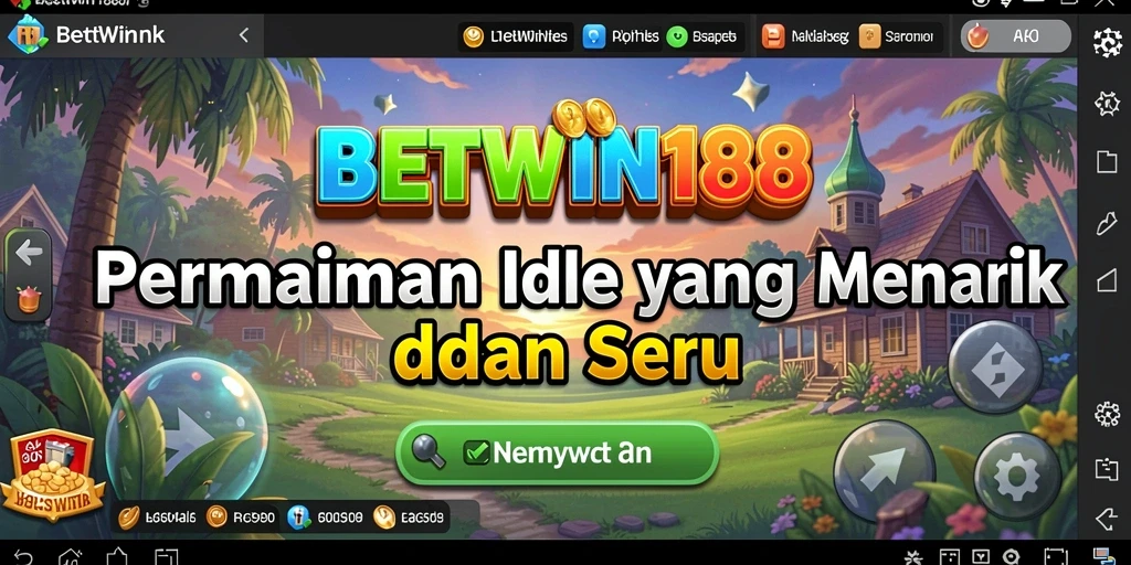 Screenshot gameplay BETWIN188 menampilkan aksi seru dalam permainan Idle.