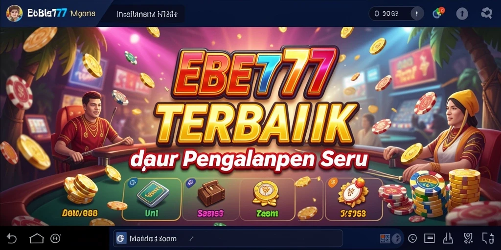 Tampilan menarik dari gameplay EBET777 yang memikat pemain.