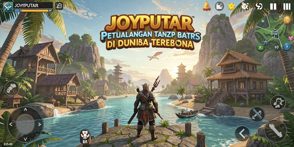 Tampilan menakjubkan dari gameplay dunia terbuka JOYPUTAR.