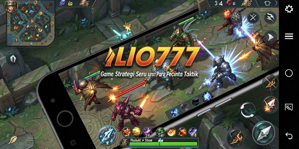 Tampilan gameplay seru dengan taktik mendalam di LJO777.