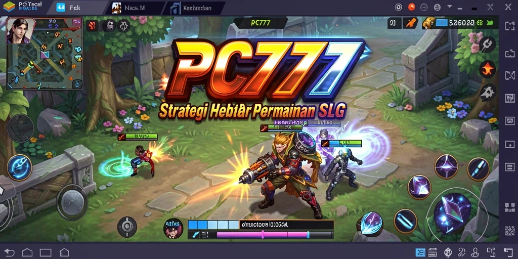 Tampilan gameplay mendebarkan di PC777 dengan elemen strategi yang mendalam.