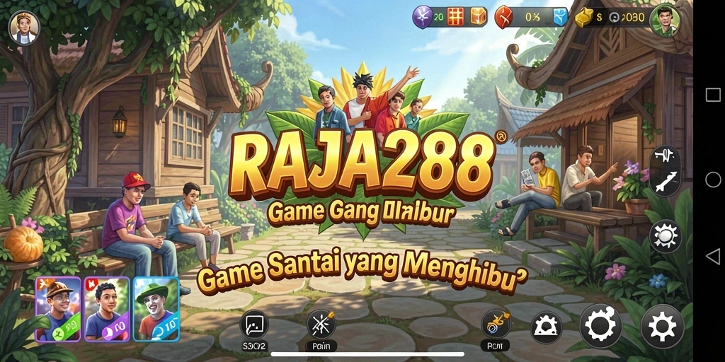 Tampak menariknya gameplay RAJA288 dengan elemen Casual yang seru.