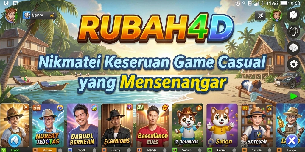 Gambaran seru gameplay RUBAH4D yang penuh warna dan tantangan.
