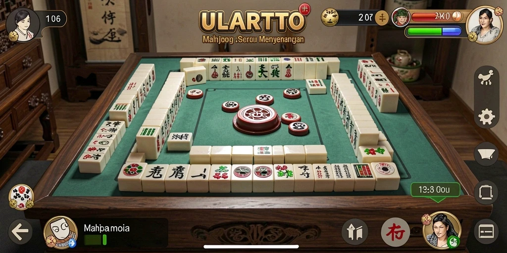 Tampilan gameplay ULARTOTO yang seru dan menarik.
